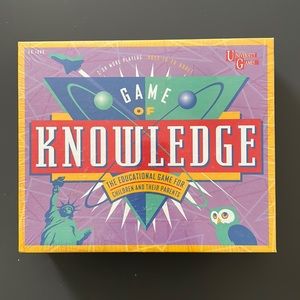 Game of Knowledge game. New. NWT. NIB.